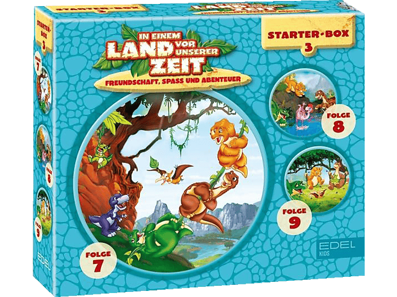 In Einem Land Vor Unserer Zeit - Starter-Box(3)-Folge 7-9 (CD) von EDELKIDS