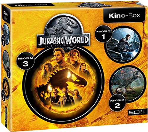 Jurassic World - Kino-Box: Die Original-Hörspiele zu den Kinofilmen 1 - 3 [3 CDs] von EDELKIDS