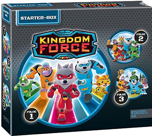 Kingdom Force - Starter-Box (1) - Folge 1-3 - Die Original-Hörspiele zur TV-Serie von EDELKIDS