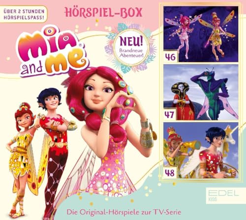 Mia and me - Die Hörspiel-Box mit den Folgen 46 - 48 - Die Original-Hörspiele zur TV-Serie von EDELKIDS