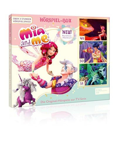 Mia and me - Die Hörspiel-Box mit den Folgen 49 - 51 - Die Original-Hörspiele zur TV-Serie von EDELKIDS
