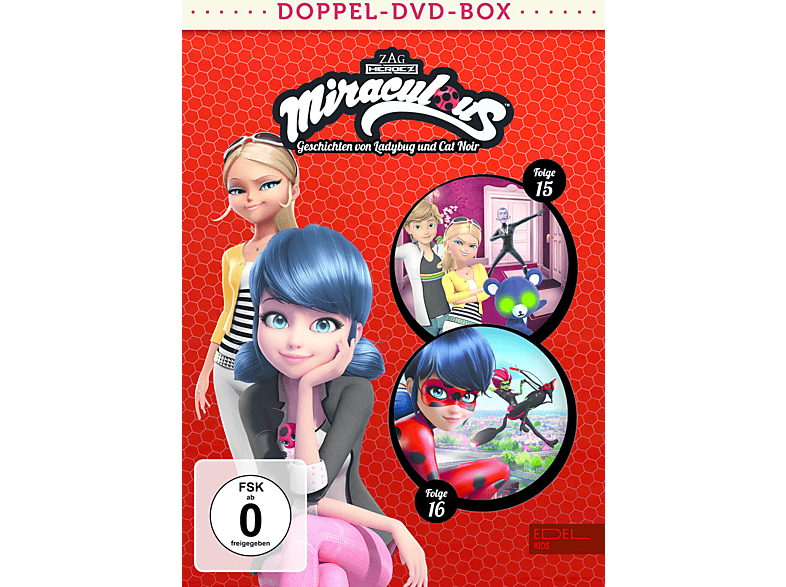 Miraculous-DVD-Doppel-Box-Folgen 15+16 DVD Miraculous-DVD-Doppel-Box-Folgen 15+16 DVD von EDELKIDS