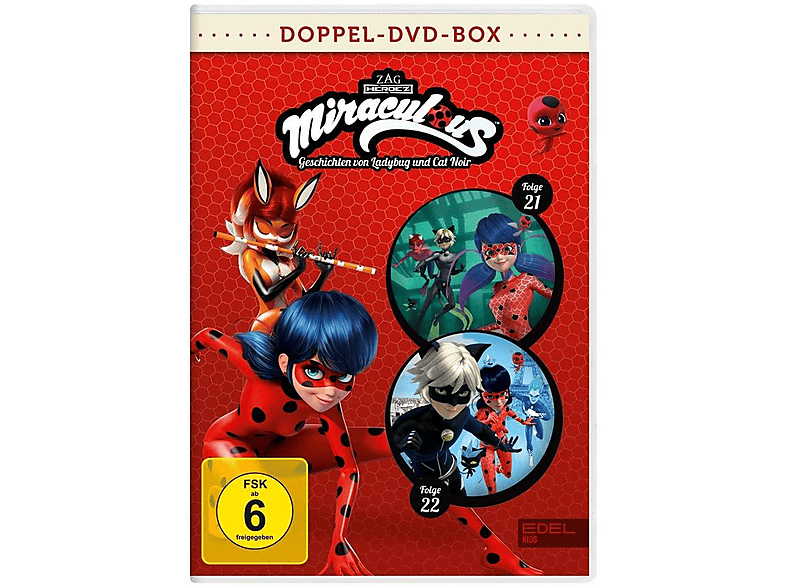 Miraculous - Geschichten von Ladybug und Cat Noir (Folgen 21-22) DVD von EDELKIDS
