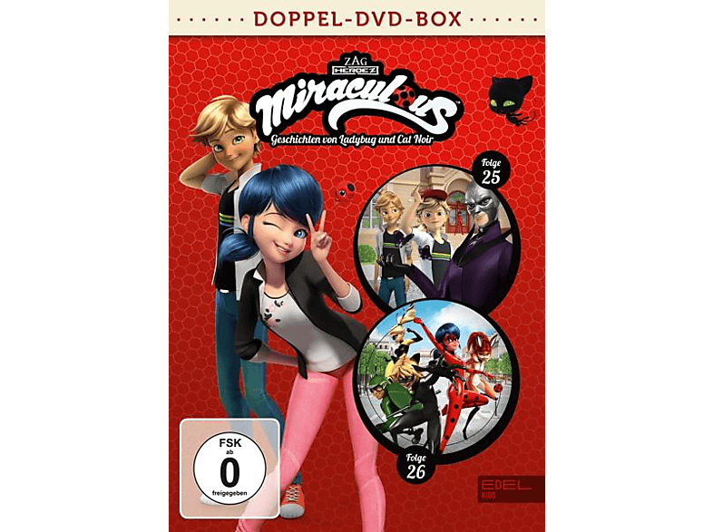 Miraculous - Geschichten von Ladybug und Cat Noir Doppel-DVD-Box (Folgen 25 + 26) DVD von EDELKIDS