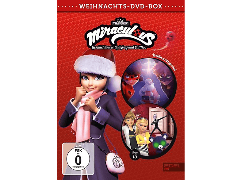 Miraculous - Geschichten von Ladybug & Cat Noir: Weihnachts-Box DVD von EDELKIDS