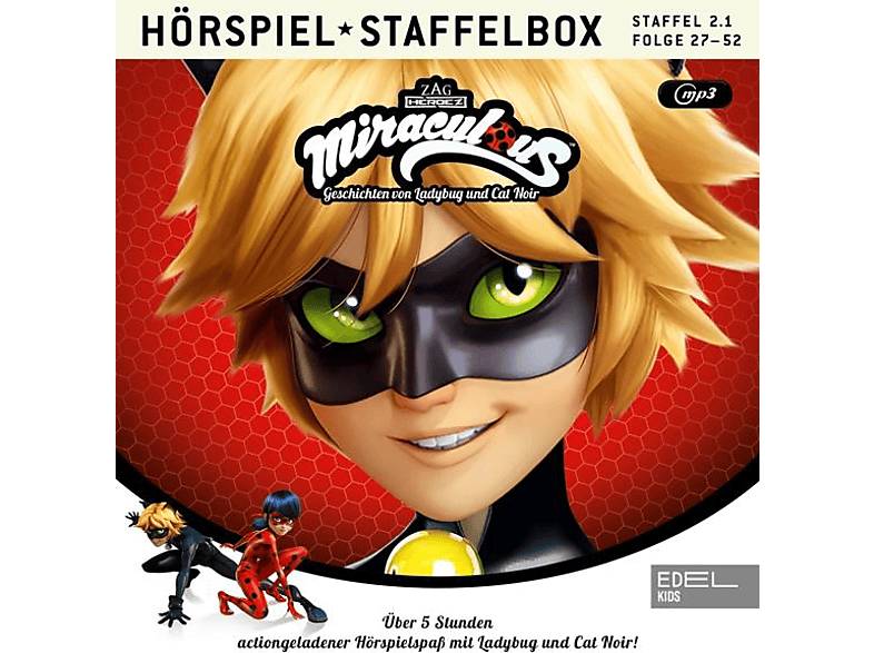 Miraculous - Staffelbox 2.1 (CD) von EDELKIDS