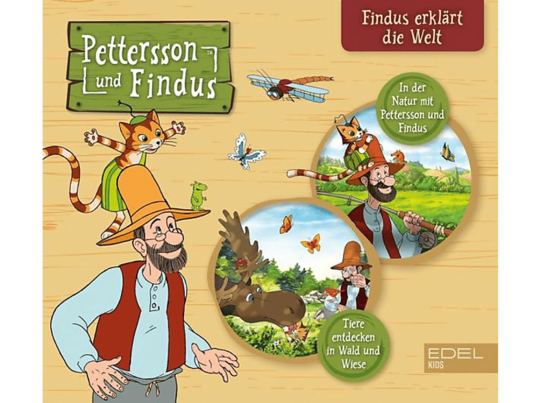 Pettersson Und Findus - Doppel-Box:Findus erklärt die Welt (CD) von EDELKIDS