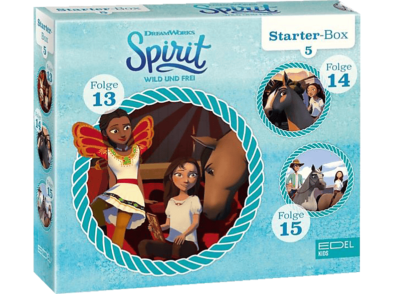 Spirit - Starter-Box(5)-Folge 13-15 (CD) von EDELKIDS