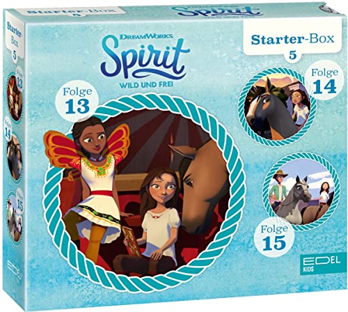 Spirit: wild und frei - Starter-Box 5 (13-15) - Die Original-Hörspiele zur TV-Serie von EDELKIDS