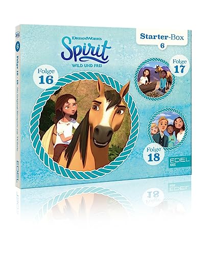 Spirit: wild und frei - Starter-Box 6 (16-18) - Die Original-Hörspiele zur TV-Serie von EDELKIDS