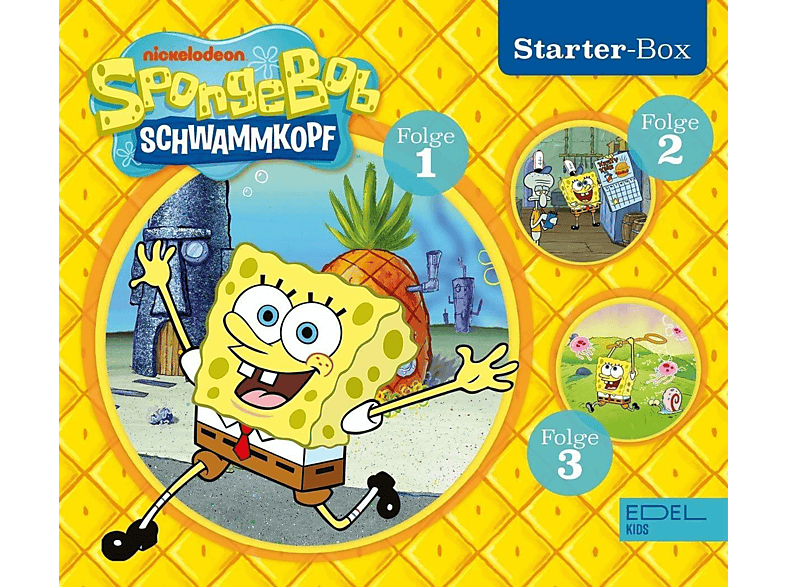 Spongebob Schwammkopf - SpongeBob-Starter-Box(1)Hörspiele (CD) von EDELKIDS