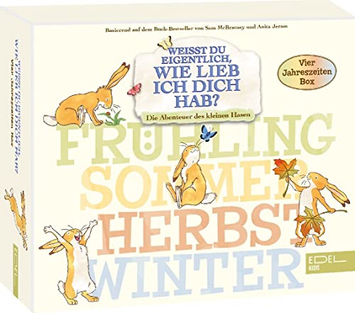 Weißt du eigentlich, wie lieb ich dich hab? - Vier Jahreszeiten Box - Die Original-Hörspiele zur TV-Serie [4 CDs] von EDELKIDS