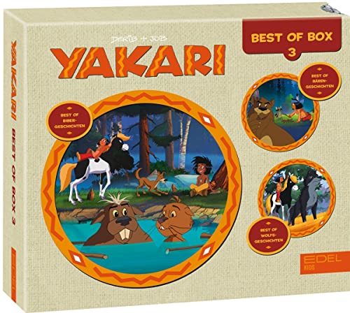 Yakari - Best of Box 3 - Die Original-Hörspiele zur TV-Serie [3 CDs] von EDELKIDS