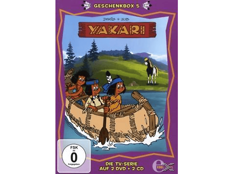 Yakari - Geschenkbox 5 DVD von EDELKIDS