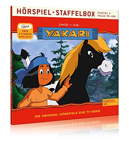 Yakari - Staffelbox 3 (mp3-CD) - Die Original-Hörspiele zur TV-Serie (Folge 79 - 104) von EDELKIDS
