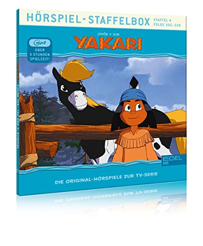 Yakari - Staffelbox 4 (mp3-CD) - Die Original-Hörspiele zur TV-Serie der 4. Staffel (Folge 105 - 130) von EDELKIDS