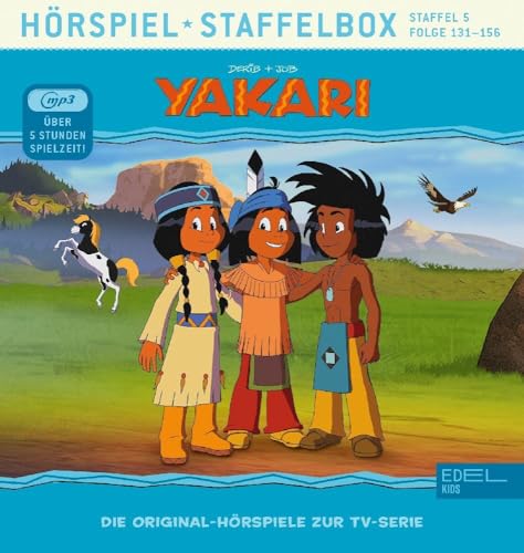 Yakari - Staffelbox 5 (mp3-CD) - Die Original-Hörspiele zur TV-Serie (Folge 131 - 156) von EDELKIDS