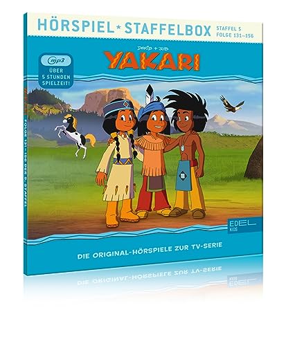 Yakari - Staffelbox 5 (mp3-CD) - Die Original-Hörspiele zur TV-Serie (Folge 131 - 156) von EDELKIDS