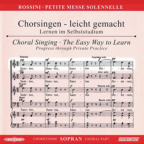 Gioachino Rossini-Petite Messe solennelle-Soprano Voice-CD von EDITION PETERS