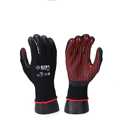 EDM Industrie-Handschuh aus Metall, Nylon/Lycra, Größe 8 von EDM