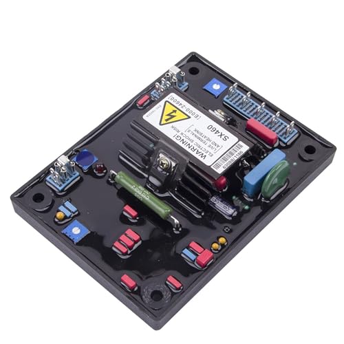 AVR SX460 Diesel Generator Bürstenlosen ac auto spannung regler generator Teile Zubehör universal avr schaltung for aggregat(Red Soft rubber) von EDXFICDQ
