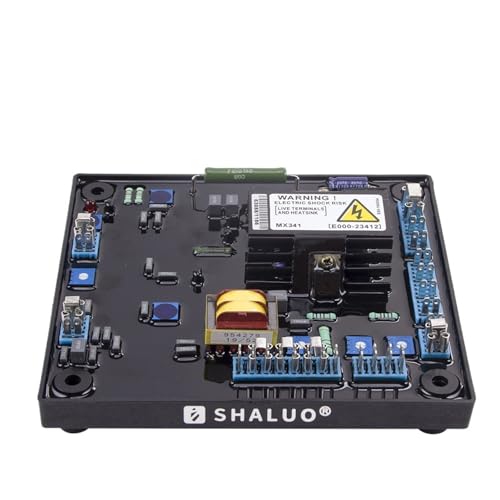 MX341 Generator Automatische Spannungsregelung AVR Magnet Diesel bürstenloser Generator Leistungsregler Stabilisator SHALUO(Grey capacitance) von EDXFICDQ
