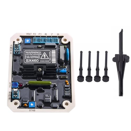 SX460 AVR Generator Automatischer Spannungsregler Stabilisator SX440 AS440 Anregungssteuermodul Bürstenloser Generator Teile(Delicate SX460) von EDXFICDQ