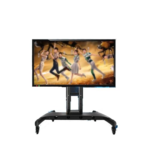 Bodenstehender TV Halterung - 32-65 Zoll Rollbodenständer, 0-90° Winkelverstellbarer TV-Ständer Mit Neigung, Mobiler Monitorwagen Mit Rädern, Position Nach Wunsch Verschieben, Max. VESA 600 X 400 Mm Bodenstehender TV Halterung - 32-65 Zoll Rollbodenständer, 0-90° Winkelverstellbarer TV-Ständer Mit Neigung, Mobiler Monitorwagen Mit Rädern, Position Nach Wunsch Verschieben, Max. VESA 600 X 400 Mm von EDXTNKQC
