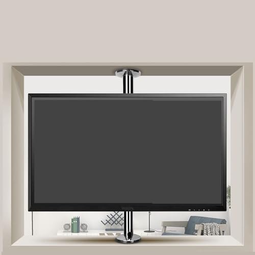 Bodenstehender TV Halterung - 360 Grad Drehbarer Rahmenbodenständer, Geeignet Für 32-55 Zoll LCD-Fernseher, Trennwand-Drehständer Monitorständer Drehbasis, Geeignet Für Mehrere Szenen(88-114cm) von EDXTNKQC