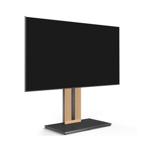 Bodenstehender TV Halterung - Bodenständer Mit Kreativem Design, Geeignet Für 55-88 Zoll Fernseher, Höhenverstellbarer Freistehender Monitorständer, ±30° Schwenkbares Kabelmanagement Bodenstehender TV Halterung - Bodenständer Mit Kreativem Design, Geeignet Für 55-88 Zoll Fernseher, Höhenverstellbarer Freistehender Monitorständer, ±30° Schwenkbares Kabelmanagement von EDXTNKQC