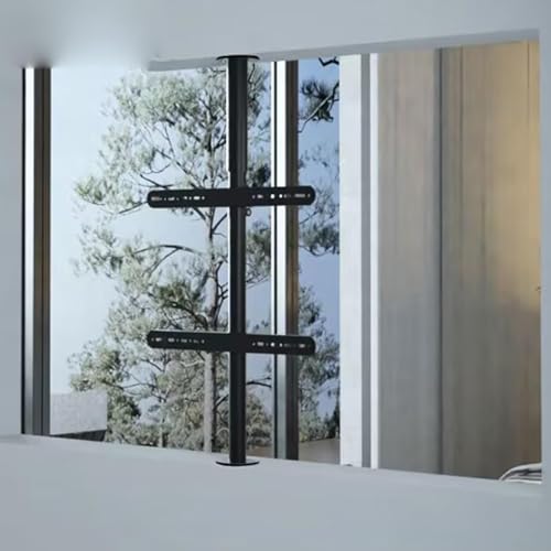 Bodenstehender TV Halterung - Verstellbare Monitorhalterung, 360-Grad-Drehrahmen Für LCD-TV, Drehsockel Für TV-Trennwandschrank, Winkel Einstellbar, Passend Für 32-75-Zoll-Bildschirme(200-295cm) von EDXTNKQC