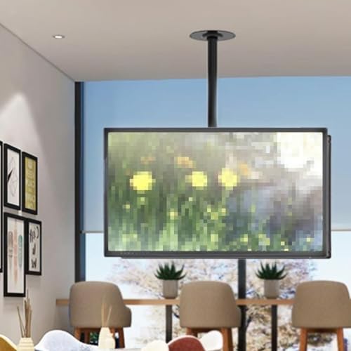 Deckenhalter TV-Halterung - Neig- Und Schwenkbare Deckenhalterung, Verstellbare Deckenmontagehalterung, Doppelseitiger Bildschirmständer, Geeignet Für 32-70 Zoll Fernseher Deckenhalter TV-Halterung - Neig- Und Schwenkbare Deckenhalterung, Verstellbare Deckenmontagehalterung, Doppelseitiger Bildschirmständer, Geeignet Für 32-70 Zoll Fernseher von EDXTNKQC