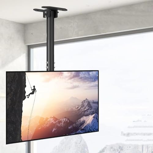 Deckenhalter TV-Halterung - Um 360 Grad Drehbarer Und Neigbarer Bildschirmständer, Verstellbare Deckenhalterung, Passend Für 39-85 Zoll Fernseher, Max. VESA 600 X 400 Mm, 176 Lbs Tragkraft Deckenhalter TV-Halterung - Um 360 Grad Drehbarer Und Neigbarer Bildschirmständer, Verstellbare Deckenhalterung, Passend Für 39-85 Zoll Fernseher, Max. VESA 600 X 400 Mm, 176 Lbs Tragkraft von EDXTNKQC