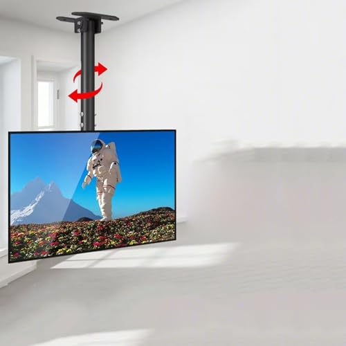 Deckenhalter TV-Halterung - Verstellbare, Neigbare TV-Deckenhalterung, Passend Für 37-85 Zoll Große TV-Ständer, Maximales Gewicht: 176 Lbs, Deckenmonitorständer, Max. VESA 600 X 400 Mm Wandhalterung Deckenhalter TV-Halterung - Verstellbare, Neigbare TV-Deckenhalterung, Passend Für 37-85 Zoll Große TV-Ständer, Maximales Gewicht: 176 Lbs, Deckenmonitorständer, Max. VESA 600 X 400 Mm Wandhalterung von EDXTNKQC
