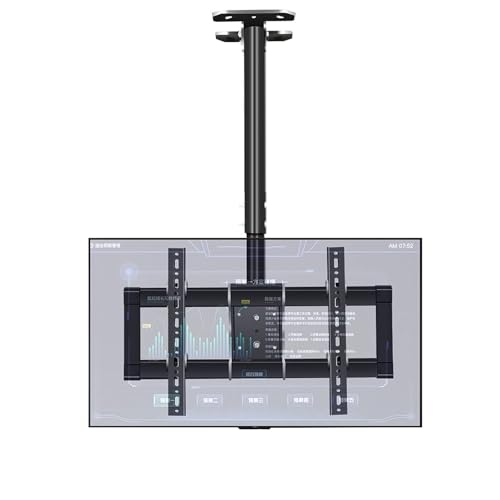 Deckenhalter TV-Halterung - Verstellbare Deckenhalterung Für TV, Höhenverstellbarer TV-Ständer Und Wandhalterung, Passend Für Fernseher Von 37 Bis 85 Zoll, Max. VESA 600 X 400 Mm, Tragkraft 176 Lbs Deckenhalter TV-Halterung - Verstellbare Deckenhalterung Für TV, Höhenverstellbarer TV-Ständer Und Wandhalterung, Passend Für Fernseher Von 37 Bis 85 Zoll, Max. VESA 600 X 400 Mm, Tragkraft 176 Lbs von EDXTNKQC