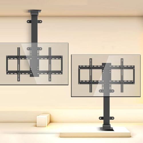 Elektrisch TV Halterung - Verstellbare Decken-Bildschirmhalterung Für 26-70 Zoll Fernseher, Höhenverstellbare Elektrische Deckenhalterung Mit Fernbedienung, Tragkraft Bis Zu 60 Kg Elektrisch TV Halterung - Verstellbare Decken-Bildschirmhalterung Für 26-70 Zoll Fernseher, Höhenverstellbare Elektrische Deckenhalterung Mit Fernbedienung, Tragkraft Bis Zu 60 Kg von EDXTNKQC