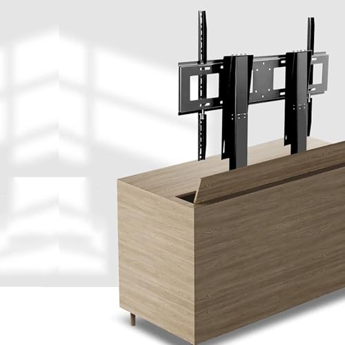 TV Halterung - Elektrischer TV-Ständer, Vertikaler Monitor-Hebeständer Mit Fernbedienung Für 55- Bis 120-Zoll-Fernseher, Doppelmotor-Hebehöhe 150 cm, 130 Kg Tragkraft TV Halterung - Elektrischer TV-Ständer, Vertikaler Monitor-Hebeständer Mit Fernbedienung Für 55- Bis 120-Zoll-Fernseher, Doppelmotor-Hebehöhe 150 cm, 130 Kg Tragkraft von EDXTNKQC