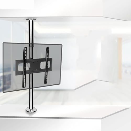 TV Halterung - LCD-TV 360 Grad Drehbarer Rahmen Bodenständer, Drehbarer Bildschirm Mit Bodenständer, Geeignet Für 32-55 Zoll LCD-Fernseher, Trennwand-Drehständer TV-Ständer Schwenkfuß(66-82CM) von EDXTNKQC