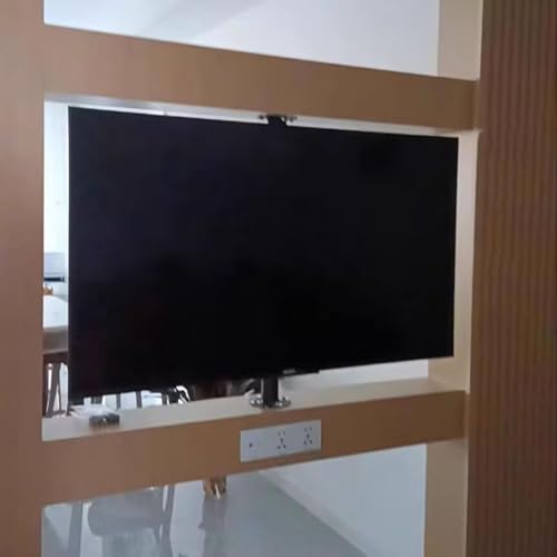 TV Halterung - LCD-TV-Bodenständer Mit 360 Grad Drehbarem Rahmen, TV-Wandhalterung, Drehbarer Trennwandständer, Drehbarer TV-Schrank-Drehsockel, Geeignet Für 32-75-Zoll-LED-Bildschirme(200-295cm) von EDXTNKQC