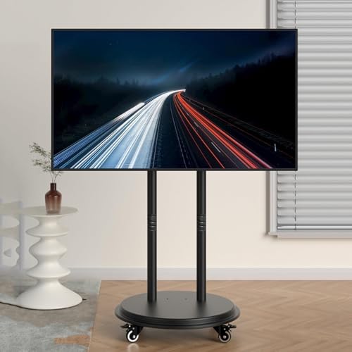 TV Halterung - Mobiler TV-Wagen Mit Radständer, Geeignet Für 42 Bis 90 Zoll Bildschirme, Höhenverstellbarer Standfuß, Tragkraft 60 Kg, Maximale VESA 600x600 Mm, Mehrere Szenen Verfügbar TV Halterung - Mobiler TV-Wagen Mit Radständer, Geeignet Für 42 Bis 90 Zoll Bildschirme, Höhenverstellbarer Standfuß, Tragkraft 60 Kg, Maximale VESA 600x600 Mm, Mehrere Szenen Verfügbar von EDXTNKQC