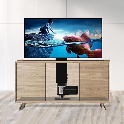 TV Halterung - Teleskop-Elektrolift Mit Automatischer Hubfunktion, Höhenverstellbarer Elektrischer Monitorständer, Geeignet Für TV-Bildschirme Von 14 Bis 32 Zoll, Hubhöhe: 800 Bis 1300 Mm TV Halterung - Teleskop-Elektrolift Mit Automatischer Hubfunktion, Höhenverstellbarer Elektrischer Monitorständer, Geeignet Für TV-Bildschirme Von 14 Bis 32 Zoll, Hubhöhe: 800 Bis 1300 Mm von EDXTNKQC