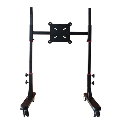 TV Halterung - Tragbarer TV-Bodenständer, Mobiler TV-Wagen Mit Rädern, Rollbarer Monitorständer Mit Halterung Für Fernseher Bis 55 Zoll, Höhenverstellbarer Wagen, Max 100X100mm TV Halterung - Tragbarer TV-Bodenständer, Mobiler TV-Wagen Mit Rädern, Rollbarer Monitorständer Mit Halterung Für Fernseher Bis 55 Zoll, Höhenverstellbarer Wagen, Max 100X100mm von EDXTNKQC