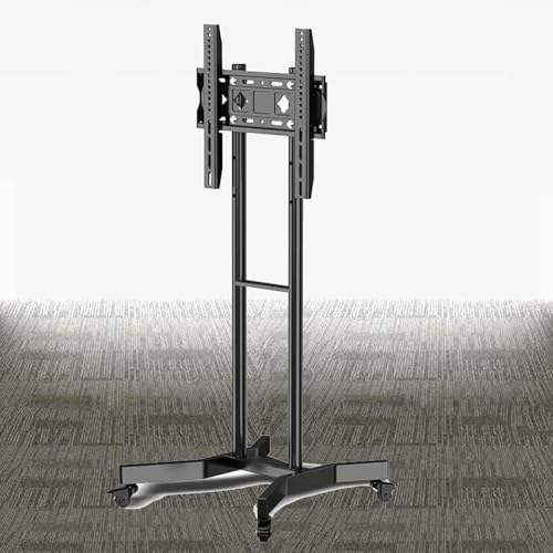TV Halterung - Tragbarer TV-Standfuß, Mobiler Monitorständer Auf Rollen, Höhenverstellbare TV-Unterstützung Für Fernseher Mit 32-65-Zoll-Bildschirmen, Max. VESA 400 X 400 Mm TV Halterung - Tragbarer TV-Standfuß, Mobiler Monitorständer Auf Rollen, Höhenverstellbare TV-Unterstützung Für Fernseher Mit 32-65-Zoll-Bildschirmen, Max. VESA 400 X 400 Mm von EDXTNKQC