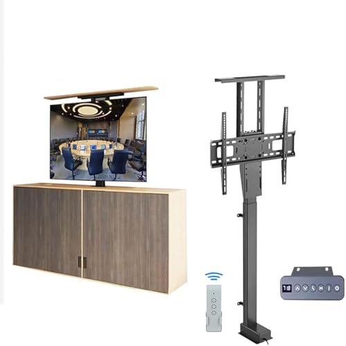 TV Halterung - Verstellbarer TV-Ständer Für 42-70 Zoll Fernseher, Teleskop-Monitorlift, Kann Im Schrank Versteckt Werden, Tragkraft Bis 60 Kg, Geeignet Für Mehrere Szenarien(710-1610mm 32-57in tv) von EDXTNKQC