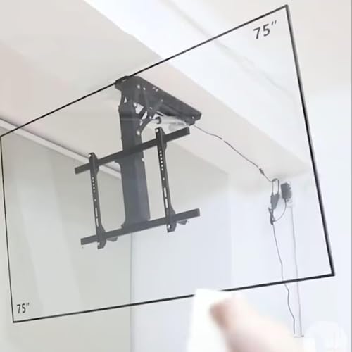 TV Wandhalterung - Automatisch Anhebbarer Teleskop-TV-Ständer, Flexibles Einfahren In Einem Großen Winkel, Aus Hochwertigem Kaltgewalztem Stahl, Geeignet Für 32-70-Zoll-Fernseher TV Wandhalterung - Automatisch Anhebbarer Teleskop-TV-Ständer, Flexibles Einfahren In Einem Großen Winkel, Aus Hochwertigem Kaltgewalztem Stahl, Geeignet Für 32-70-Zoll-Fernseher von EDXTNKQC
