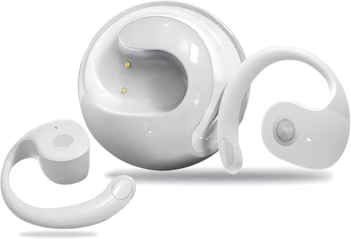 EEAABBR Bluetooth Kopfhörer, Kabellos, Offene Ohrhörer, Bluetooth 5.3, HiFi Sport Kopfhörer mit 4 Mikron, Bequemer und ergonomischer Ohrbügel, 50 Stunden Akkulaufzeit, klare Anrufqualität EEAABBR Bluetooth Kopfhörer, Kabellos, Offene Ohrhörer, Bluetooth 5.3, HiFi Sport Kopfhörer mit 4 Mikron, Bequemer und ergonomischer Ohrbügel, 50 Stunden Akkulaufzeit, klare Anrufqualität von EEAABBR