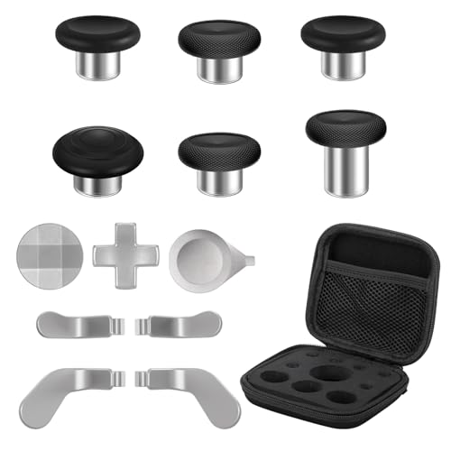 Metall-Thumbsticks für Elite Series 2, EEEKit 13 in 1 D-Pads und Paddles Trigger Buttons Set, Gaming Controller (Modell 1797) Zubehör Ersatzteile für Xbox One Elite Series 2 Controller von EEEKit