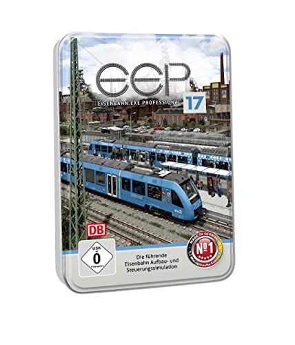 EEP 17 Professional: Eisenbahn-Simulation, Modellbahn-Simulation, PC-Simulation von EEP