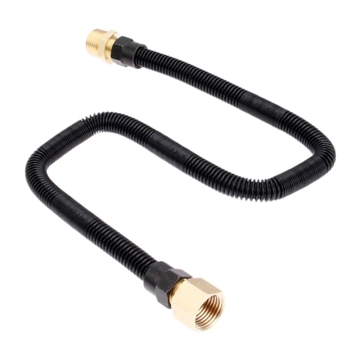 1/2" AD x 3/8" ID 24 Zoll Nicht-Pfeifen-Flex-Gasleitungsanschluss-Kit for NG oder for LP Feuerstelle Kaminbrenner 1/2" AD x 3/8" ID 24 Zoll Nicht-Pfeifen-Flex-Gasleitungsanschluss-Kit for NG oder for LP Feuerstelle Kaminbrenner von EEQANAO