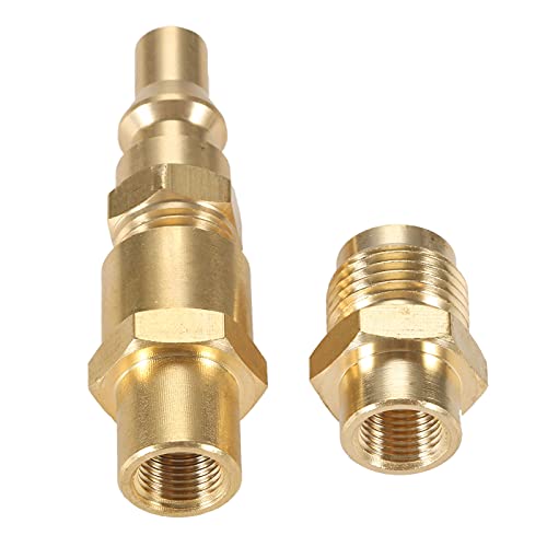 EEQANAO 1/8 Zoll FNPT x 1/4 Zoll männlicher Schnellanschlussstecker, Propan-Schnelltrenn-Umrüstsatz for We-ber Q 100 1000 200 2000 2200 Gasgrill EEQANAO 1/8 Zoll FNPT x 1/4 Zoll männlicher Schnellanschlussstecker, Propan-Schnelltrenn-Umrüstsatz for We-ber Q 100 1000 200 2000 2200 Gasgrill von EEQANAO